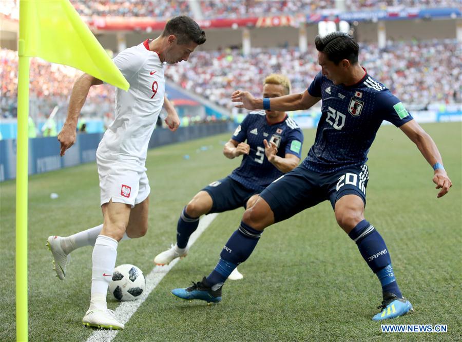 (SP)RUSSIA-VOLGOGRAD-2018 WORLD CUP-GROUP H-JAPAN VS POLAND