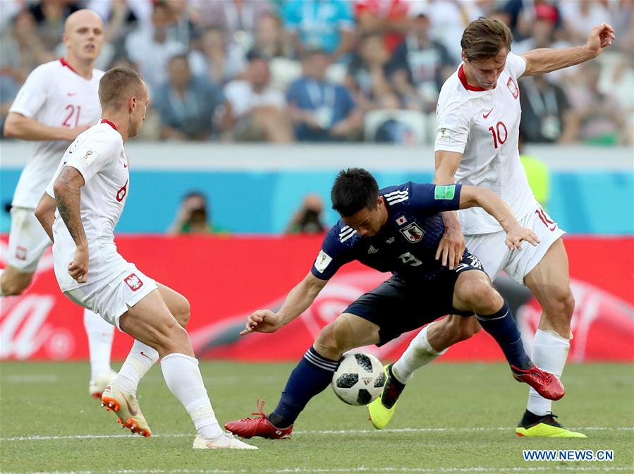 (SP)RUSSIA-VOLGOGRAD-2018 WORLD CUP-GROUP H-JAPAN VS POLAND