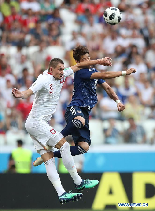 (SP)RUSSIA-VOLGOGRAD-2018 WORLD CUP-GROUP H-JAPAN VS POLAND