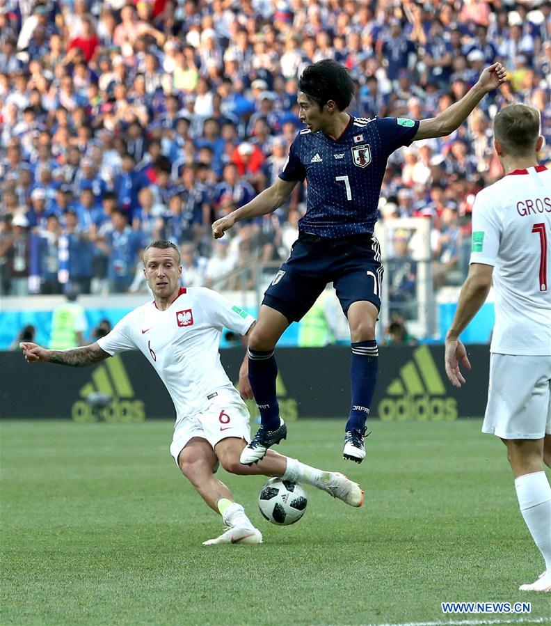 (SP)RUSSIA-VOLGOGRAD-2018 WORLD CUP-GROUP H-JAPAN VS POLAND