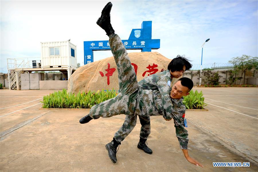 SOUTH SUDAN-UN-CHINA-FEMALE PEACEKEEPER