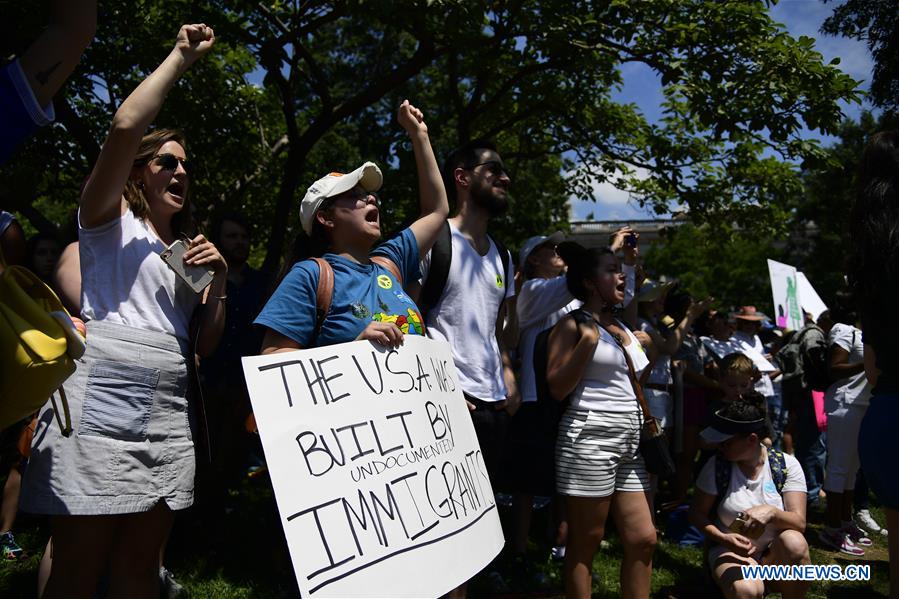 U.S.-WASHINGTON D.C.-IMMIGRATION POLICY-PROTEST