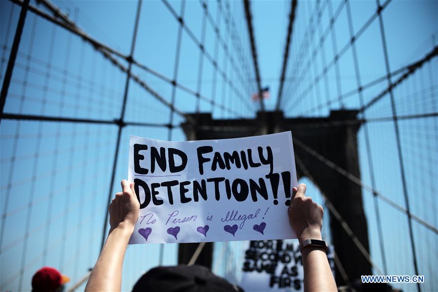 U.S.-NEW YORK-IMMIGRATION POLICY-PROTEST