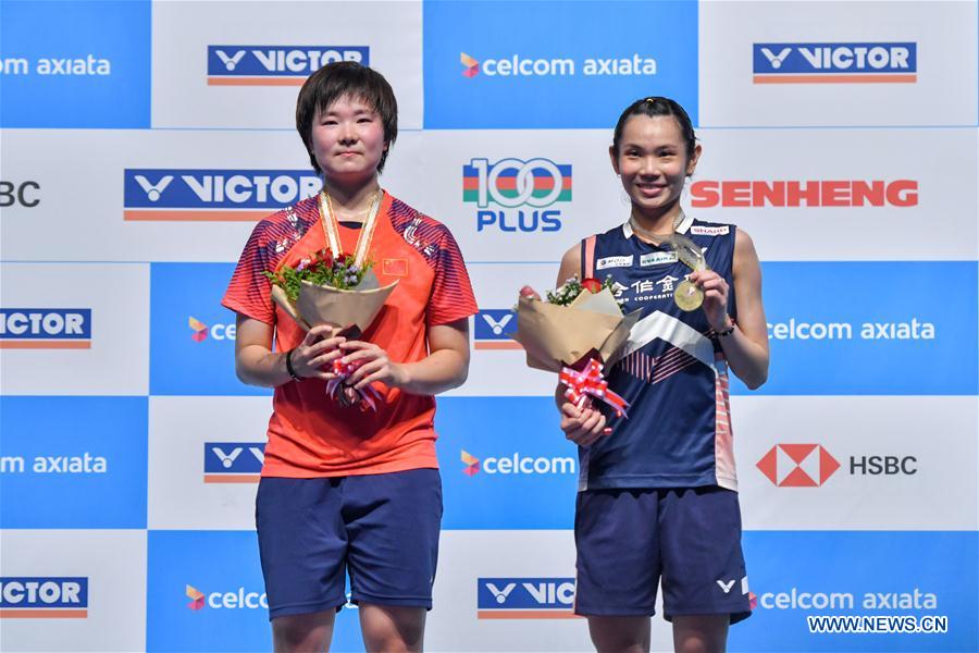 (SP)MALAYSIA-KUALA LUMPUR-BADMINTON-MAS OPEN-FINALS