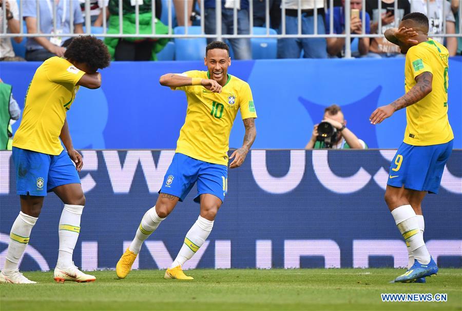 (SP)RUSSIA-SAMARA-2018 WORLD CUP-ROUND OF 16-BRAZIL VS MEXICO