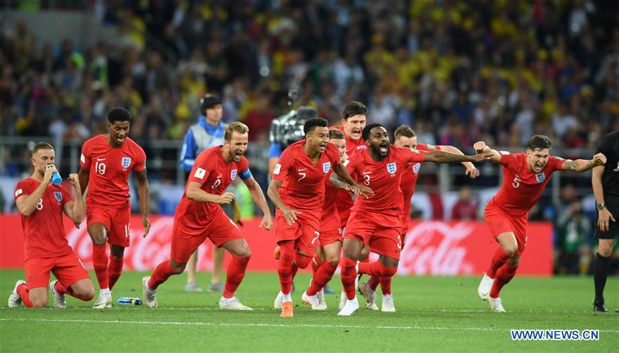 (SP)RUSSIA-MOSCOW-2018 WORLD CUP-ROUND OF 16-ENGLAND VS COLOMBIA