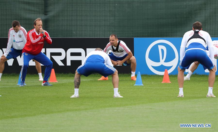 (SP)RUSSIA-MOSCOW-2018 WORLD CUP-RUSSIA-TRAINING