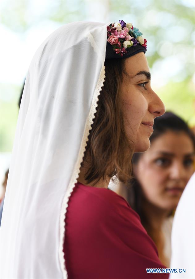 U.S.-WASHINGTON D.C.-SMITHSONIAN FOLKLIFE FESTIVAL-ARMENIAN WEDDING