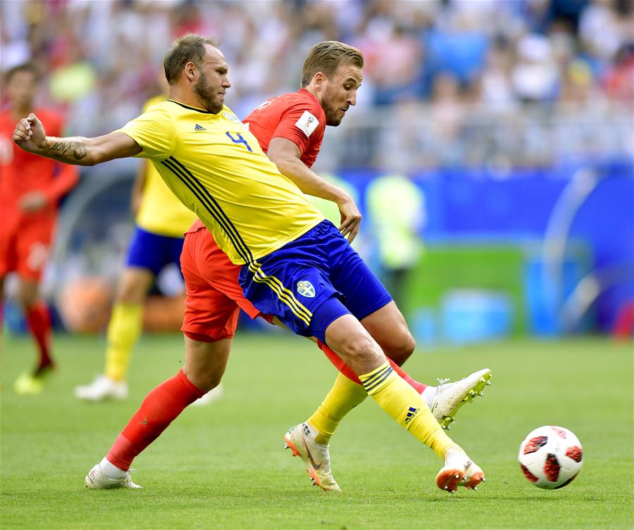 (SP)RUSSIA-SAMARA-2018 WORLD CUP-QUARTERFINAL-SWEDEN VS ENGLAND