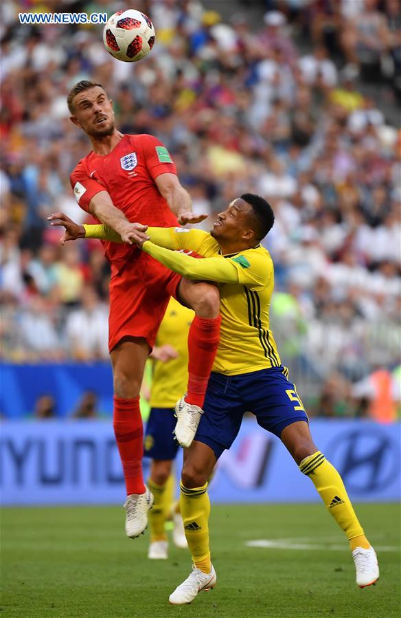 (SP)RUSSIA-SAMARA-2018 WORLD CUP-QUARTERFINAL-SWEDEN VS ENGLAND