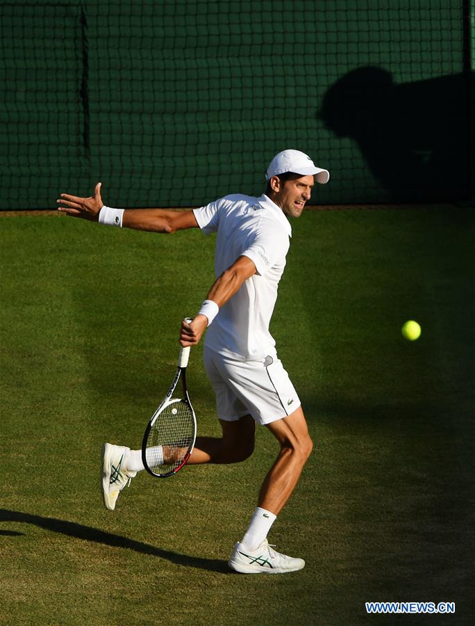 (SP)BRITAIN-LONDON-TENNIS-WIMBLEDON-DAY 6