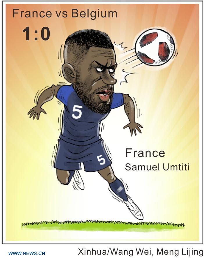 [COMICS]RUSSIA-2018 WORLD CUP-FRANCE VS BELGIUM