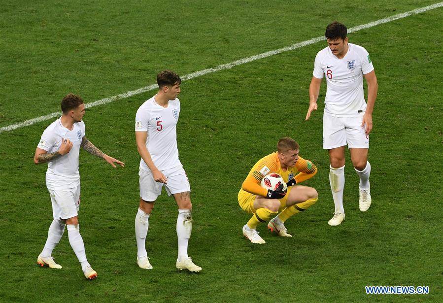 (SP)RUSSIA-MOSCOW-2018 WORLD CUP-SEMIFINAL-ENGLAND VS CROATIA