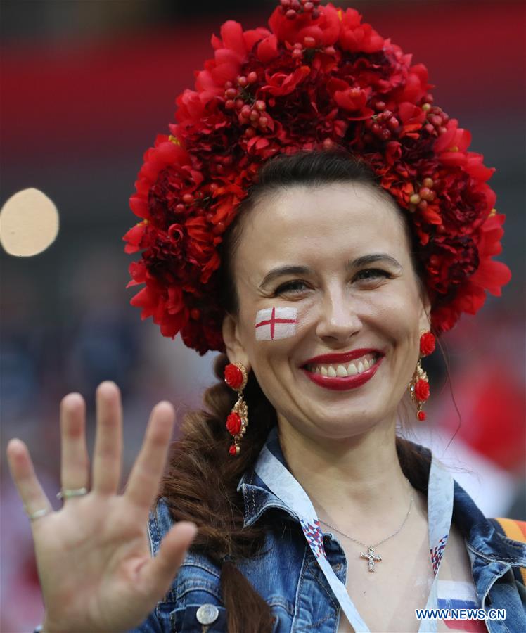 (SP)RUSSIA-MOSCOW-2018 WORLD CUP-SEMIFINAL-ENGLAND VS CROATIA