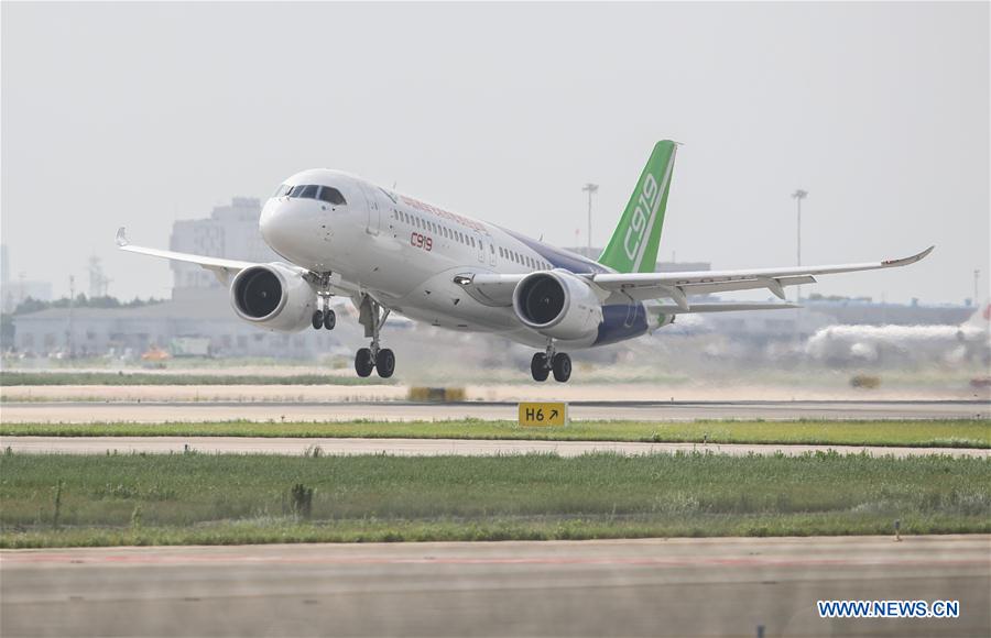 CHINA-SHANGHAI-C919 PLANE-TEST (CN)