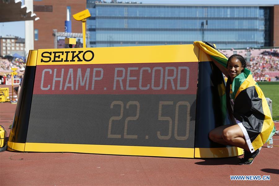 (SP)FINLAND-TAMPERE-ATHLETICS-IAAF WORLD U20-DAY 5