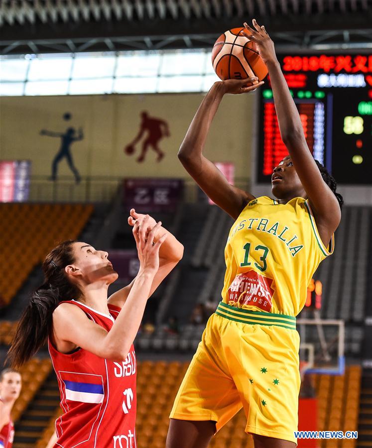 (SP)CHINA-GUIZHOU-BASKETBALL-2018 XINGYI WOMEN'S INT'L CHAMPIONSHIPS (CN)