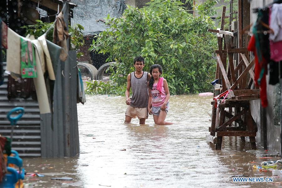 PHILIPPINES-MARIKINA-HEAVY RAIN-FLOODS