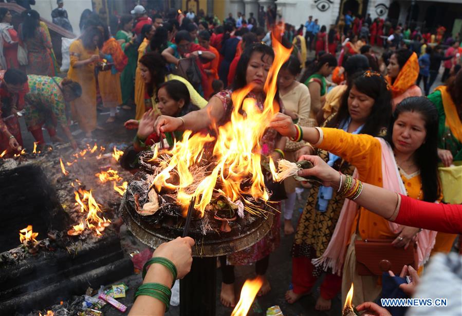 NEPAL-KATHMANDU-CULTURE-SHRAWAN SOMVAR