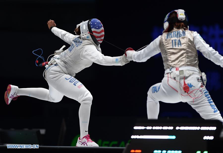 (SP)CHINA-JIANGSU-WUXI-FENCING-WORLD CHAMPIONSHIPS (CN)