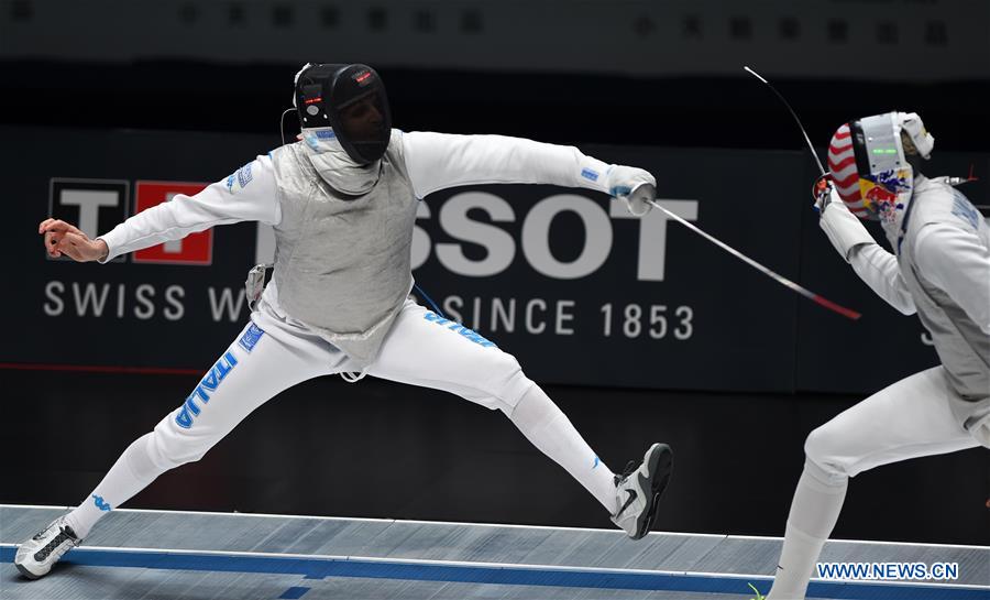 (SP)CHINA-JIANGSU-WUXI-FENCING-WORLD CHAMPIONSHIPS (CN)