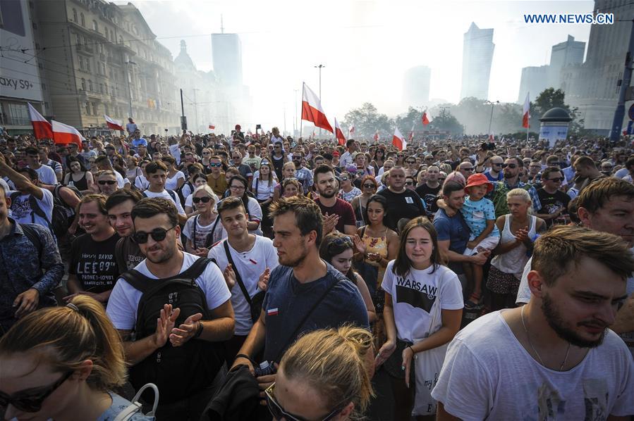 POLAND-WARSAW-WARSAW UPRISING-ANNIVERSARY