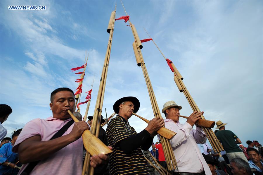 #CHINA-GUIZHOU-MIAO ETHNIC GROUP-QIYU FESTIVAL (CN*)