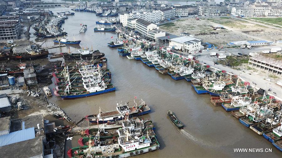 #CHINA-ZHEJIANG-TYPHOON-HARBOUR (CN)