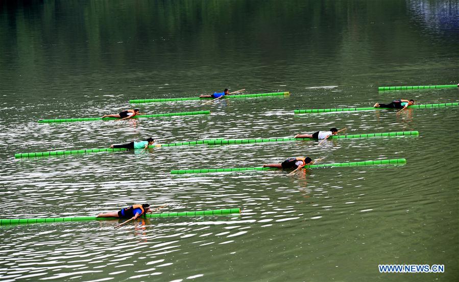 #CHINA-GUIZHOU-RONGJIANG-DANCING ON WATER