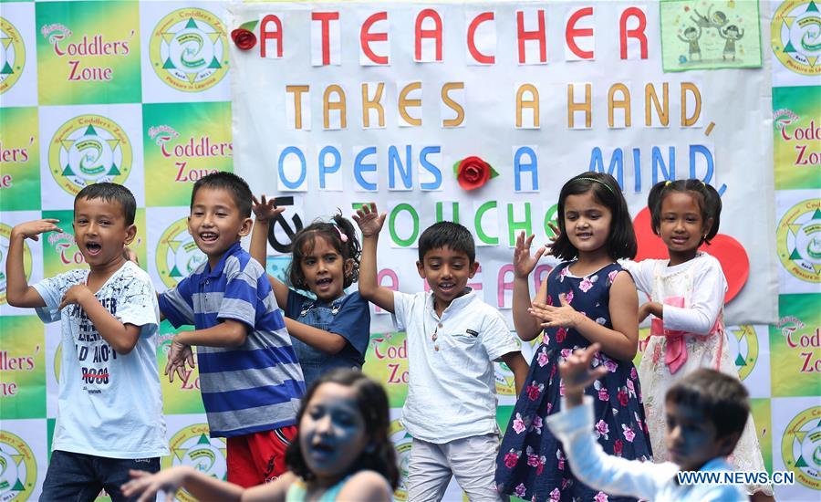 NEPAL-KATHMANDU-TEACHERS' DAY-CELEBRATION