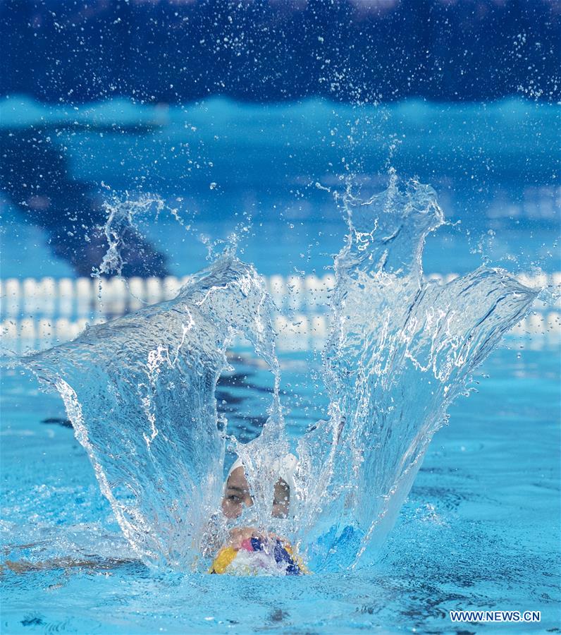 (SP)INDONESIA-JAKARTA-ASIAN GAMES-WATER POLO-CHINA VS KAZAKHSTAN