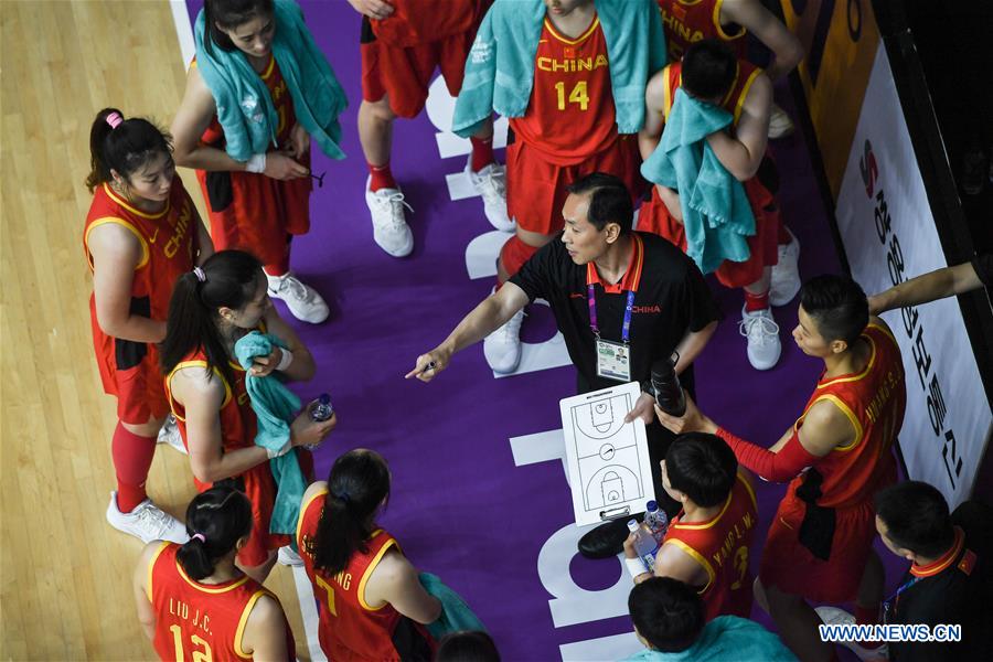 (SP)INDONESIA-JAKARTA-ASIAN GAMES-BASKETBALL-CHINA VS JAPAN