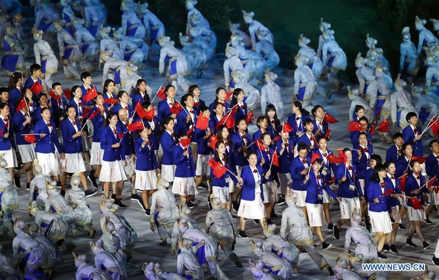 (SP)INDONESIA-JAKARTA-ASIAN GAMES-OPENING CEREMONY