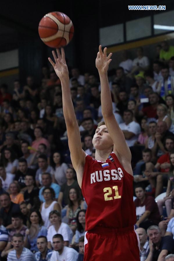 (SP)BOSNIA AND HERZEGOVINA-SARAJEVO-BASKETBALL-FIBA-U16-EUROPEAN CHAMPIONSHIP-DIVISION B