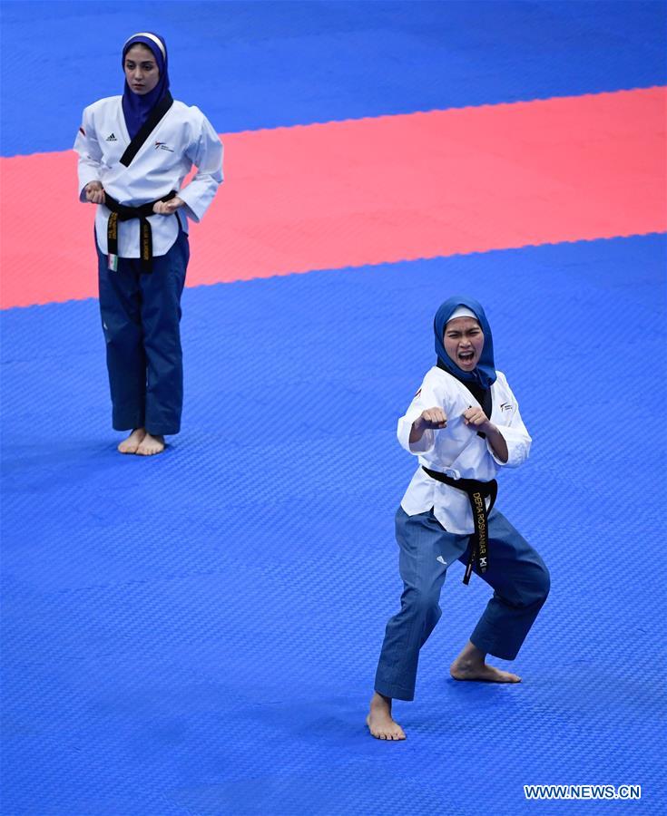 (SP)INDONESIA-JAKARTA-ASIAN GAMES-TAEKWONDO