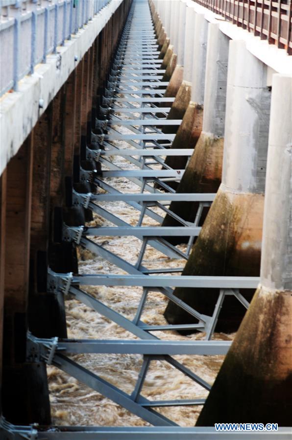 #CHINA-JIANGSU-HONGZE LAKE-WATER LEVEL-FLOOD DISCHARGE(CN)