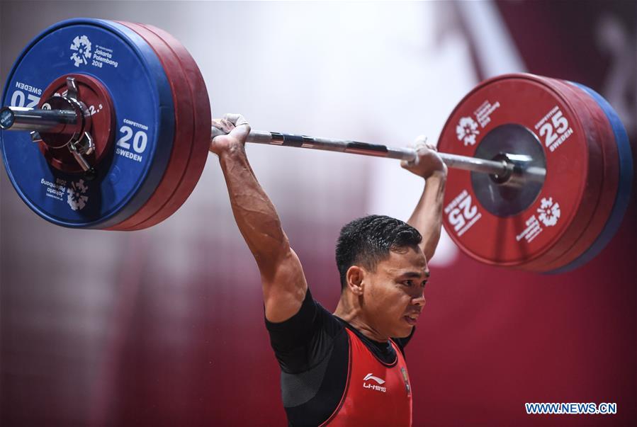 (SP)INDONESIA-JAKARTA-ASIAN GAMES-WEIGHTLIFTING