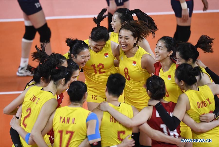 (SP)INDONESIA-JAKARTA-ASIAN GAMES-WOMEN'S VOLLEYBALL-CHINA VS SOUTH KOREA