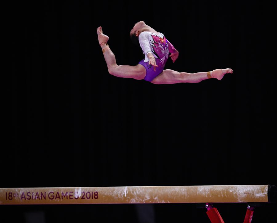 (SP)INDONESIA-JAKARTA-ASIAN GAMES-ARTISTIC GYMNASTICS