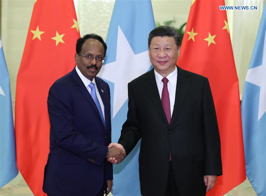 CHINA-BEIJING-XI JINPING-SOMALIA-PRESIDENT-MEETING (CN)