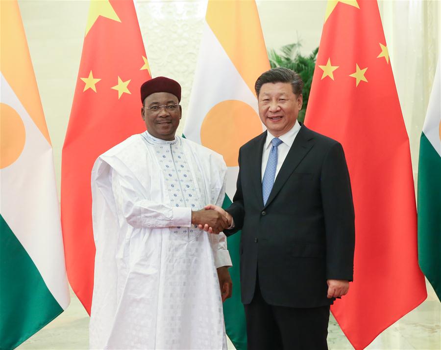 CHINA-BEIJING-XI JINPING-NIGER-PRESIDENT-MEETING (CN)