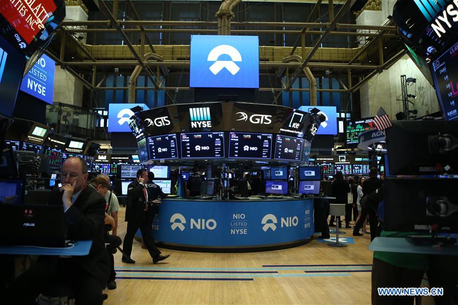 U.S.-NEW YORK-NYSE-NIO-IPO