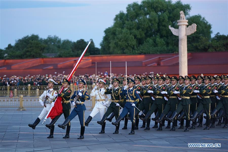 CHINA-BEIJING-NATIONAL DAY-FLAG-RAISING CEREMONY (CN)