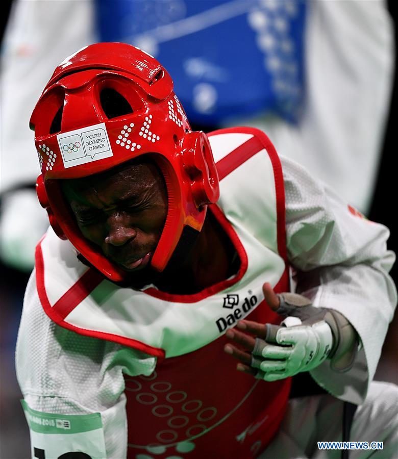 (SP)ARGENTINA-BUENOS AIRES-SUMMER YOUTH OLYMPIC GAMES-TAEKWONDO-MEN'S 55KG