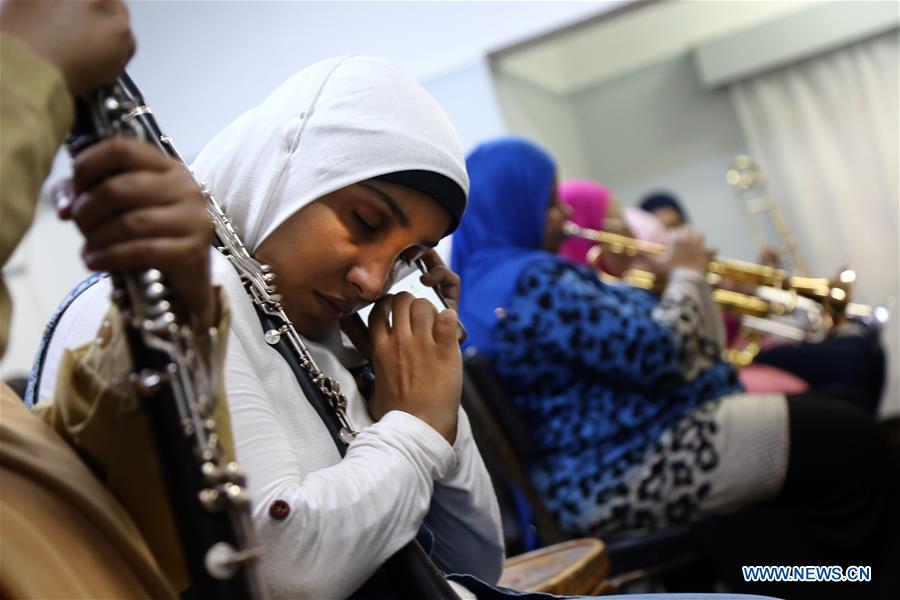 EGYPT-CAIRO-OPERA HOUSE-BLIND FEMALE ORCHESTRA