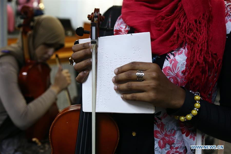 EGYPT-CAIRO-OPERA HOUSE-BLIND FEMALE ORCHESTRA