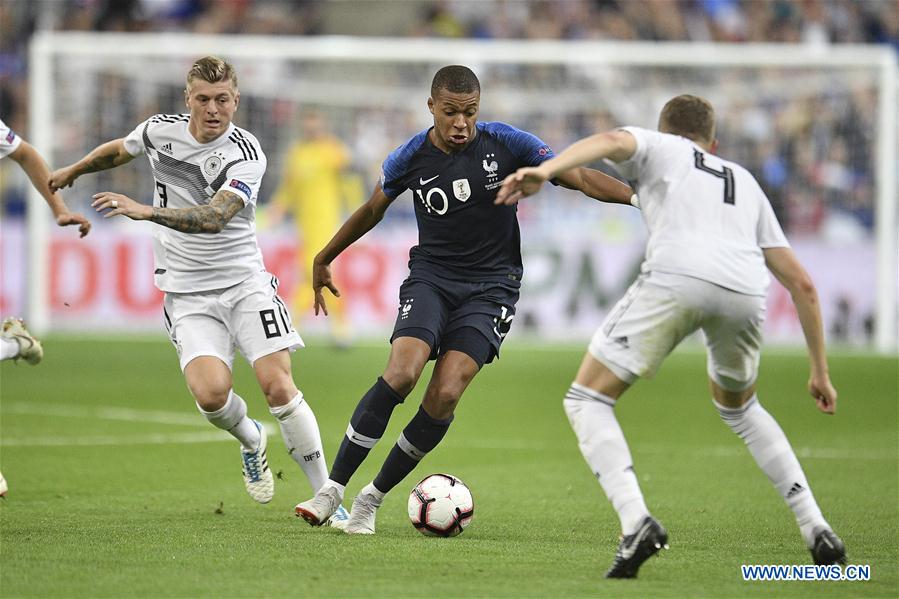 (SP)FRANCE-SAINT-DENIS-SOCCER-UEFA-NATIONS LEAGUE-FRANCE VS GERMANY