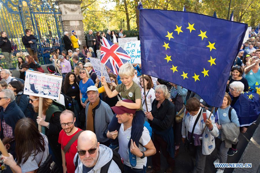 BRITAIN-LONDON-BREXIT VOTE-DEMONSTRATION