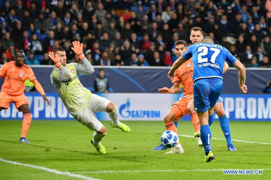 (SP)GERMANY-HOFFENHEIM-SOCCER-UEFA CHAMPIONS LEAGUE