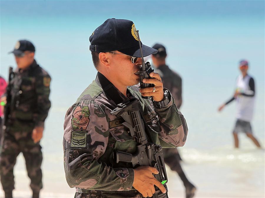 PHILIPPINES-BORACAY ISLAND-SECURITY CAPABILITY DEMONSTRATION